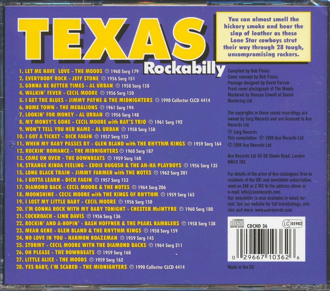 Various - Texas Rockabilly (28 tracks)