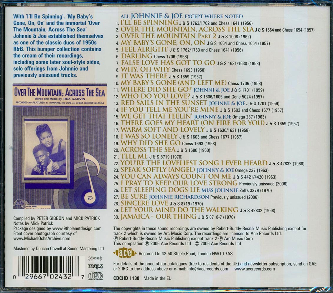 Johnnie & Joe - I'll Be Spinning: The J & S Recordings (30 tracks)
