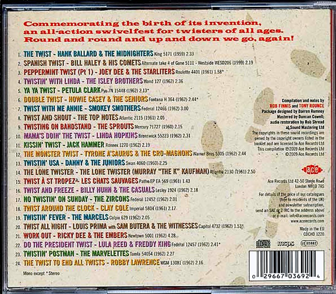 Various - Land Of 1000 Dances: All Twistin Edition (24 tracks)