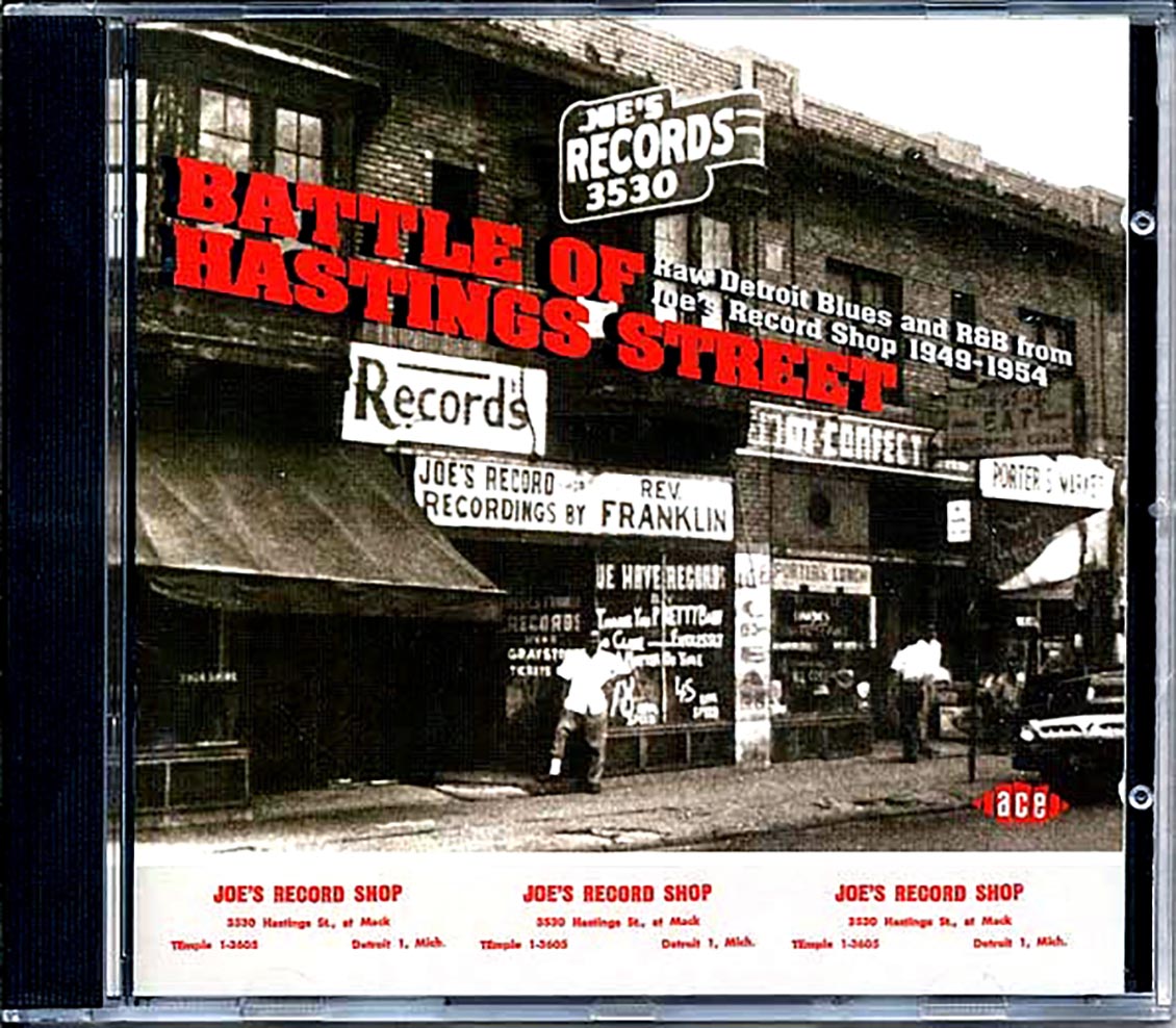 Various - Battle Of Hastings Street: Raw Detroit Blues And R & B From Joe's Record Shop 1949-1954 (24 tracks)