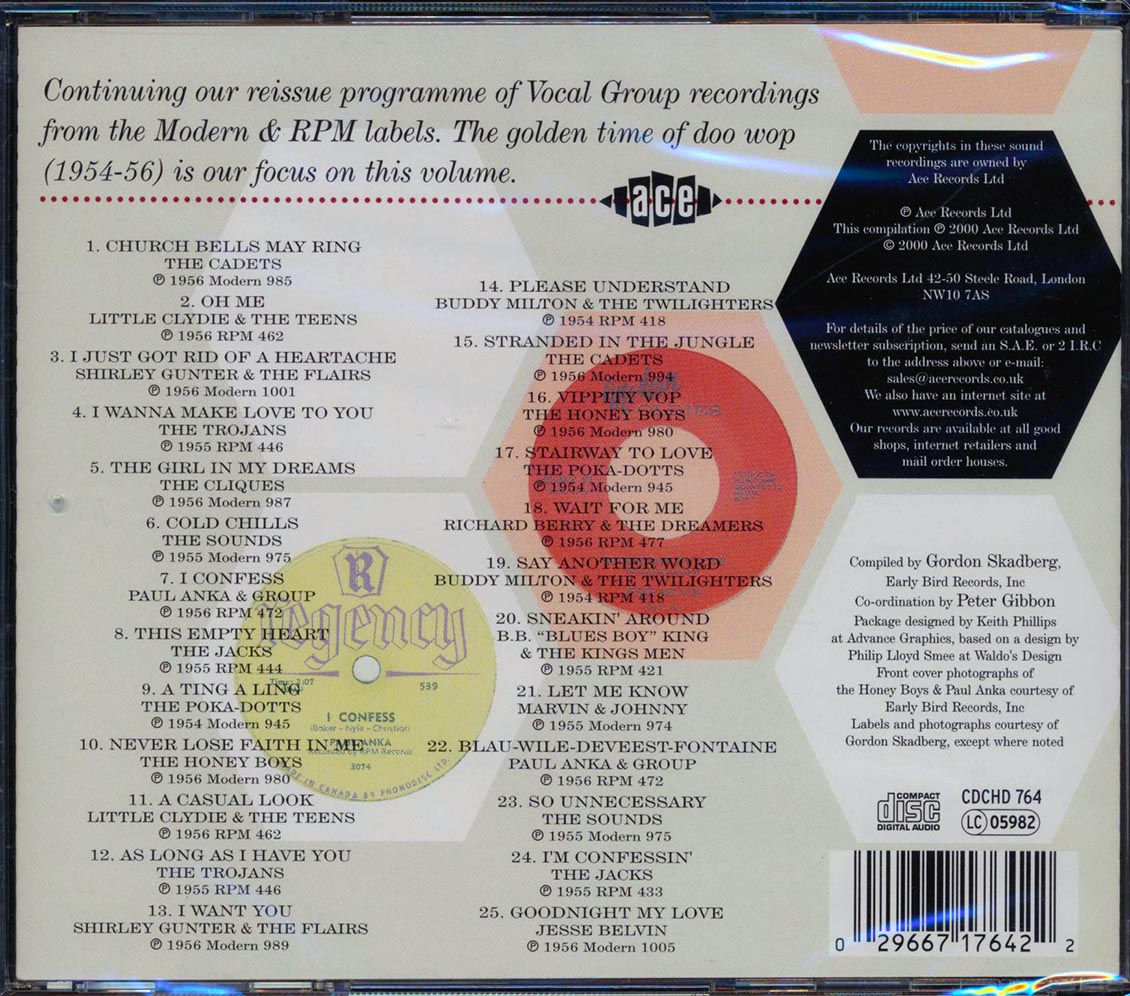 Various - Modern Records Vocal Groups Volume 4 (25 tracks)