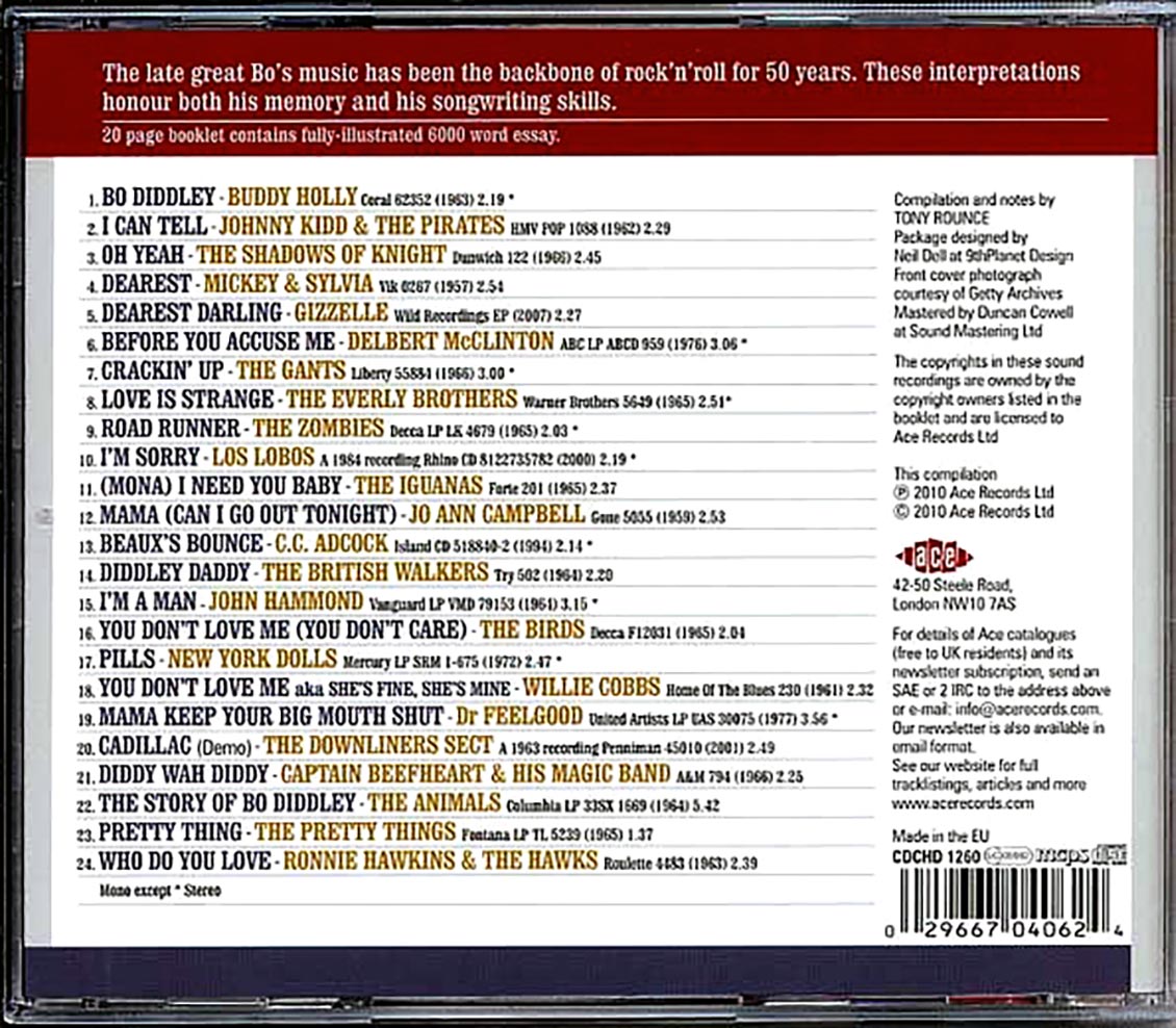 Bo Diddley - Is A Songwriter (24 tracks)