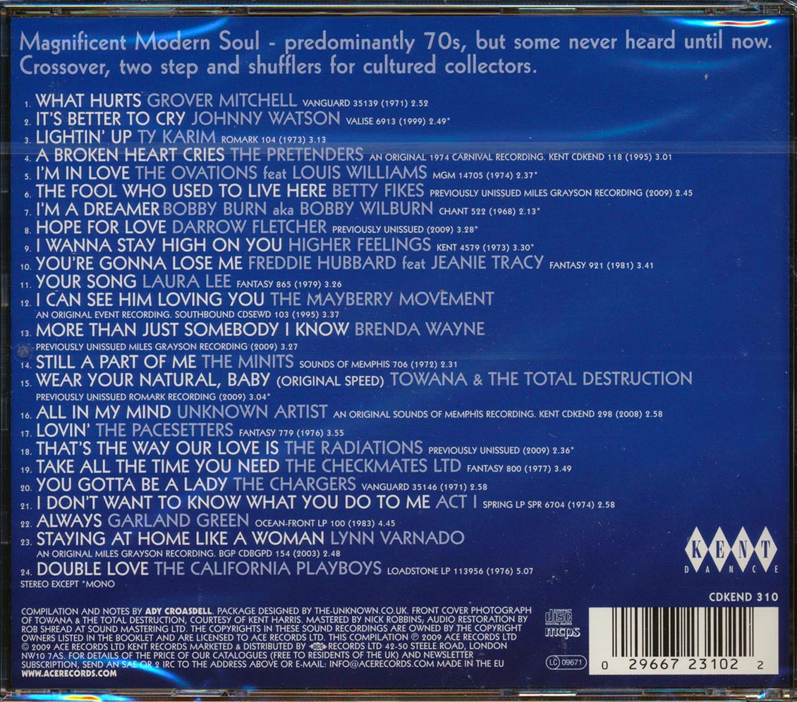 Various - Masterpieces Of Modern Soul Volume 2 (24 tracks)
