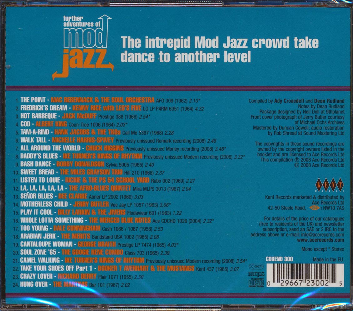Various - Further Adventures Of Mod Jazz (24 tracks)