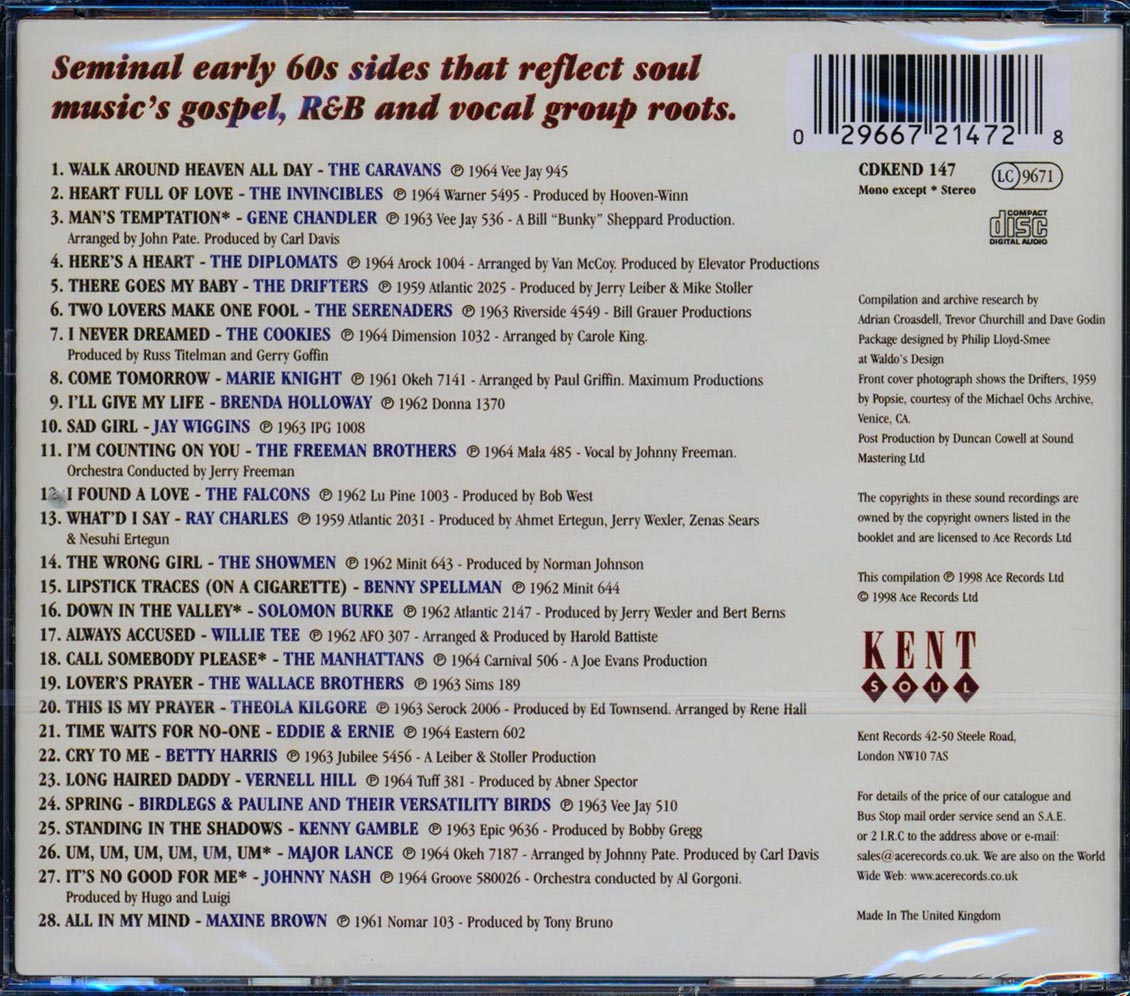 Various - Birth Of Soul Volume 2 (28 tracks)