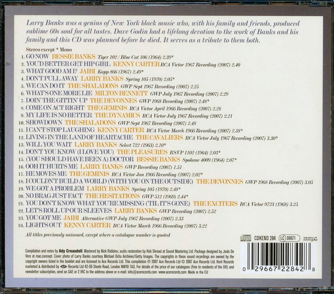 Various - Larry Banks' Soul Family Album (24 tracks)
