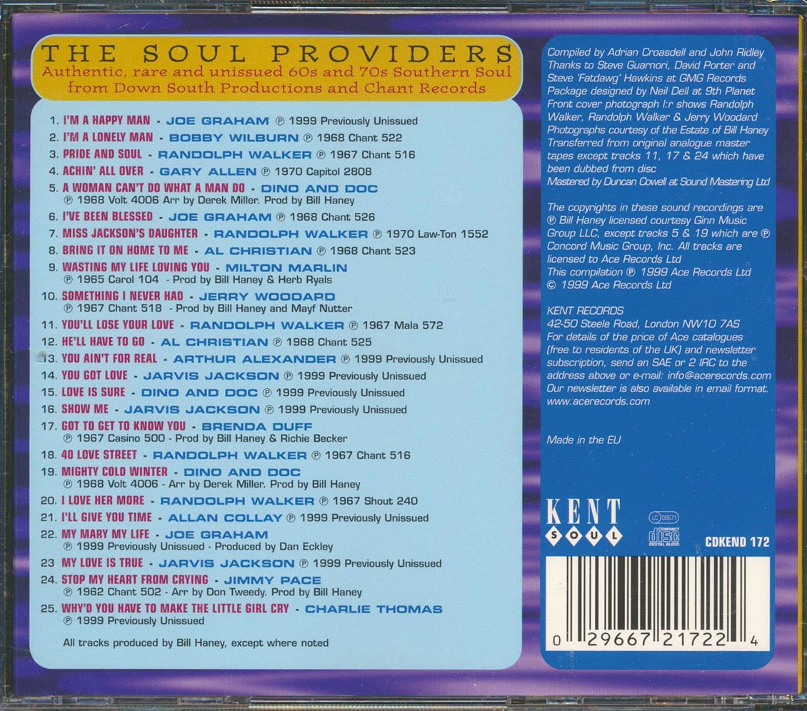 Various - Bill Haney's Atlanta Southern Soul Brotherhood Volume 2 (25 tracks)