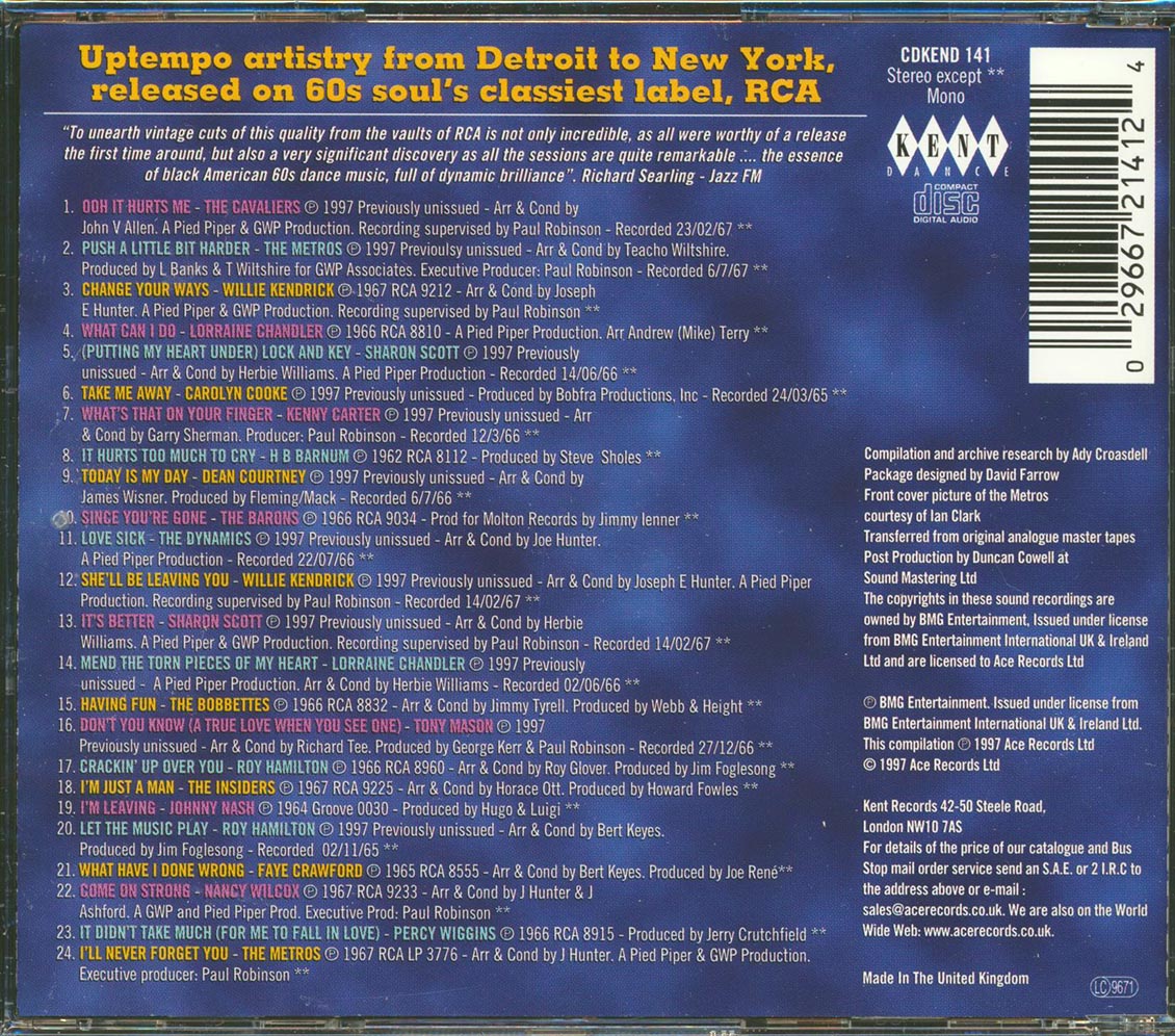Various - Rare Collectable And Soulful (24 tracks)