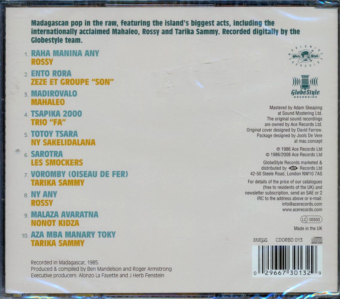 Various - Madagasikara 2: Current Popular Music Of Madagascar