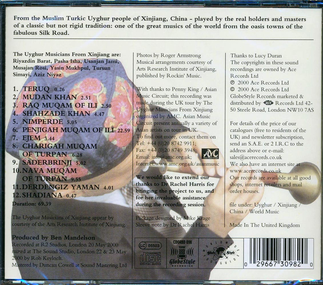 Uyghur Musicians From Xinjiang - Music From The Oasis Towns Of Central Asia