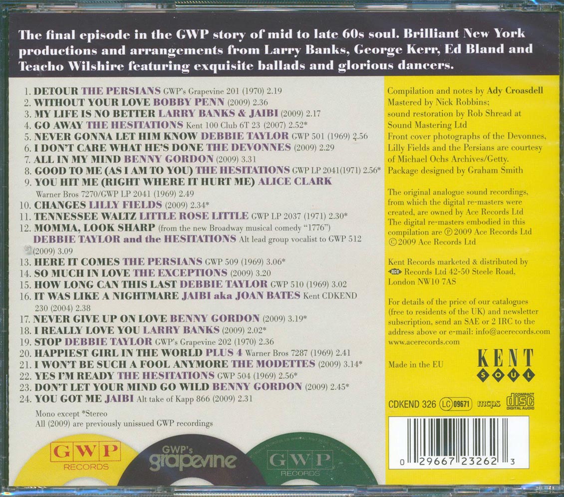 Various - GWP: NYC TLC Volume 2 (24 tracks)