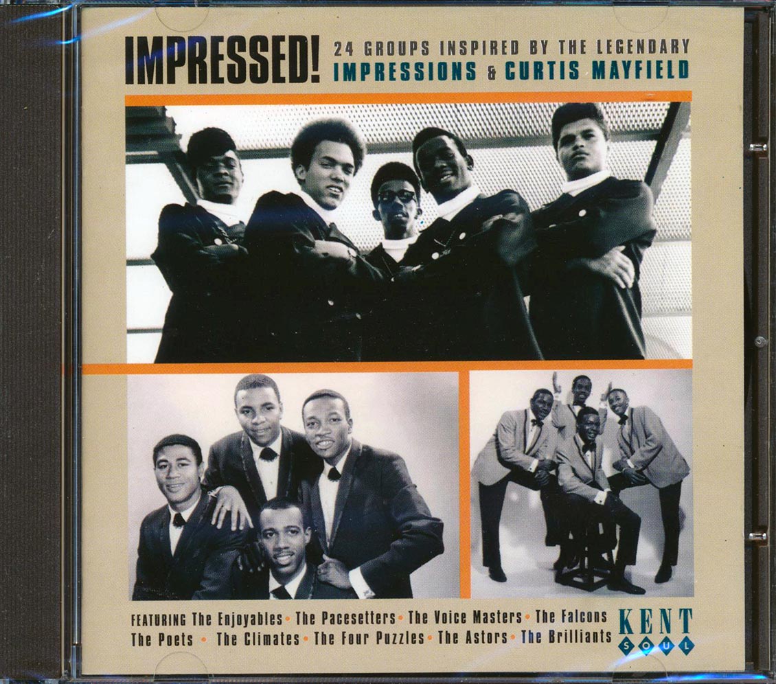 Various - Impressed: 24 Groups Inspired By The Legendary Impressions & Curtis Mayfield (24 tracks)