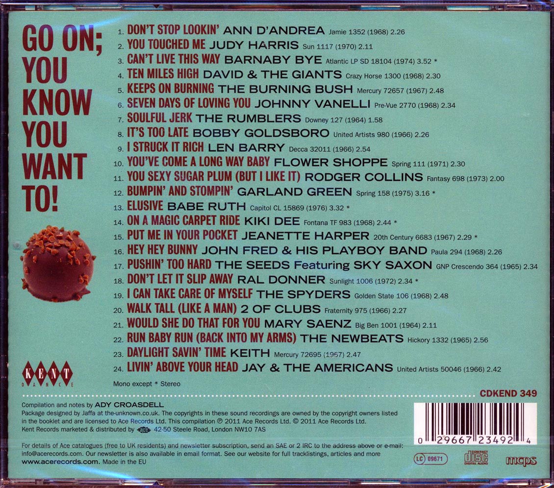 Various - Northern Soul's Guilty Secrets (24 tracks)