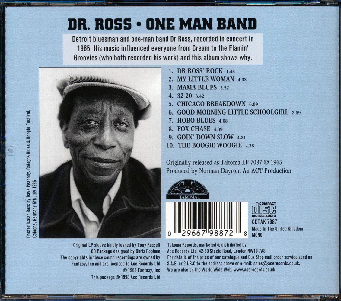 Dr. Ross - One Man Band