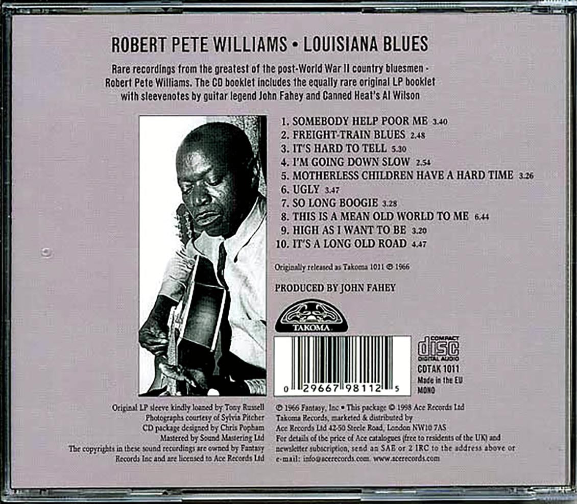 Robert Pete Williams - Louisiana Blues