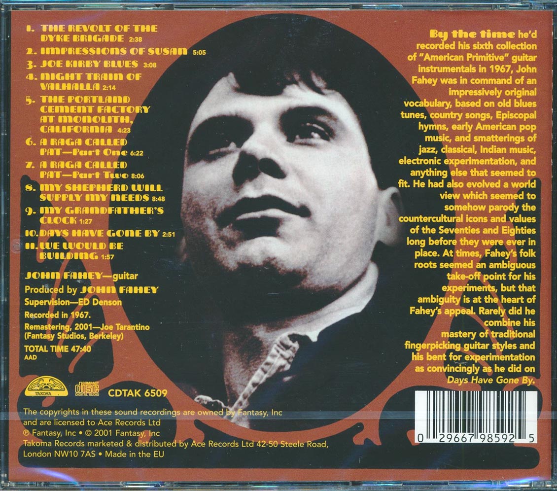 John Fahey - Volume 6: Day's Have Gone By