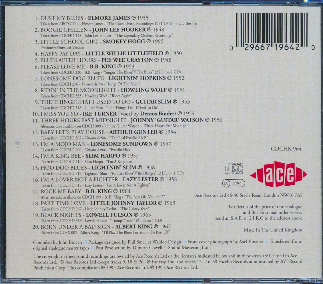 Various - Mojo Working: The Best Of Ace Records (20 tracks)