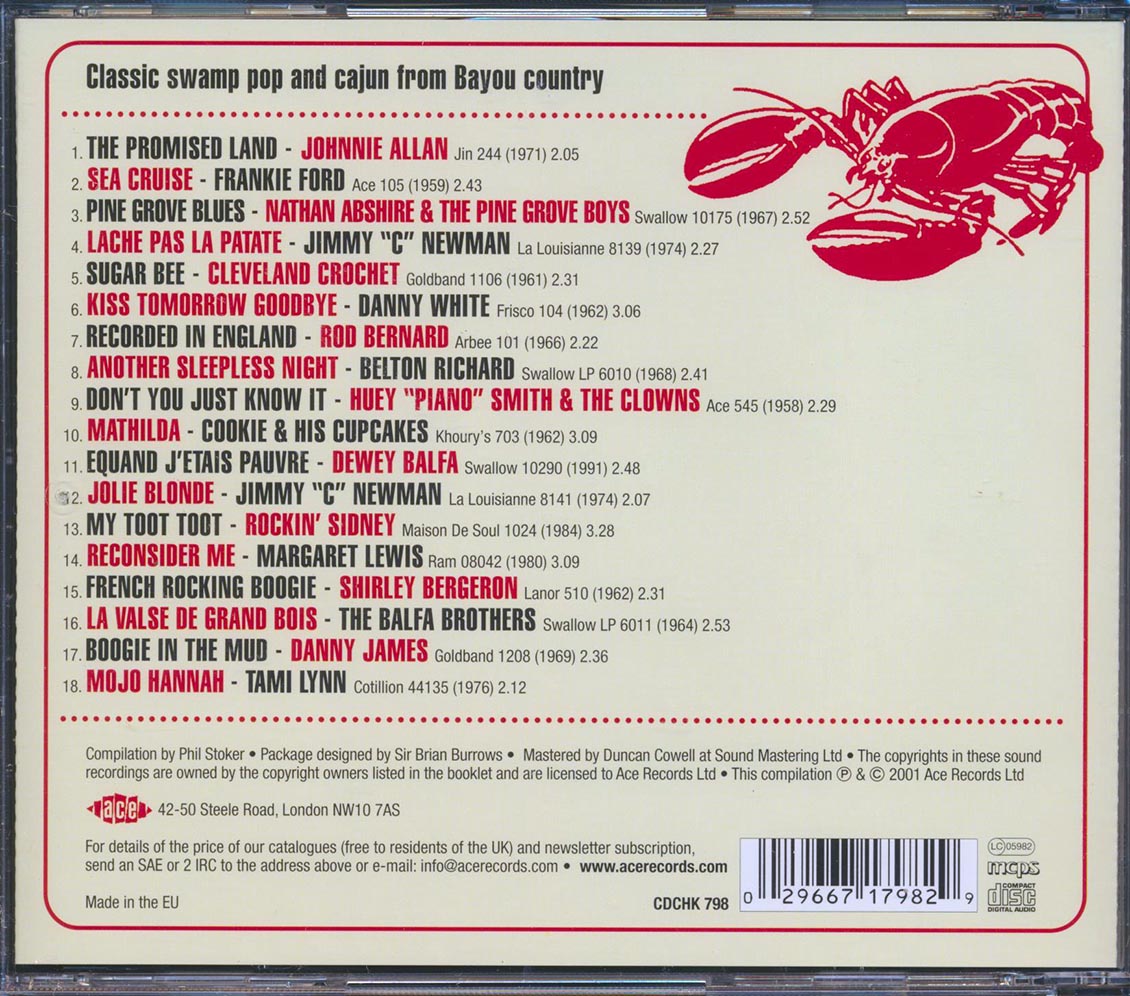 Various - This Is Louisiana: Swamp Pop And Cajun From Bayou Country
