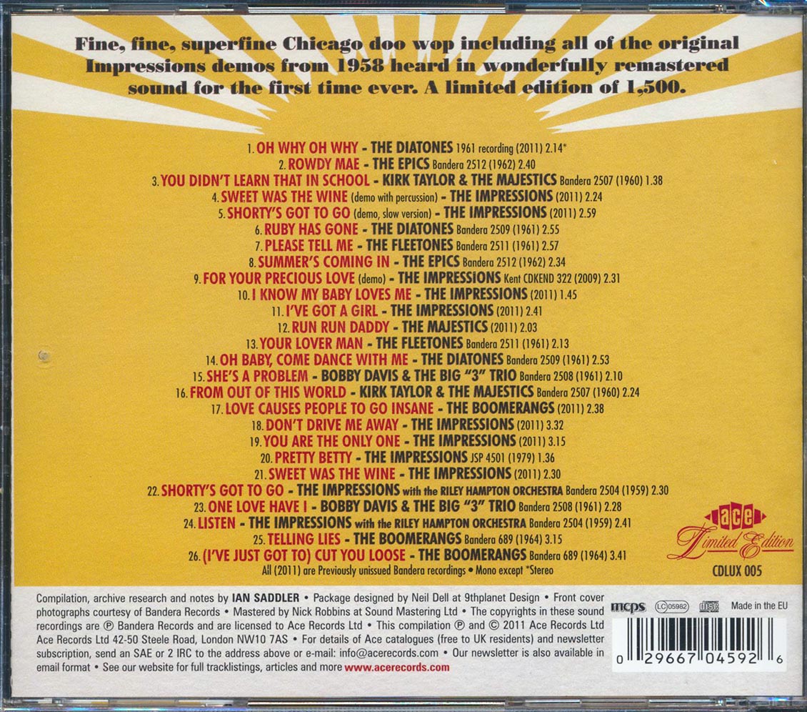 Various - Bandera Doo Wop (26 tracks)