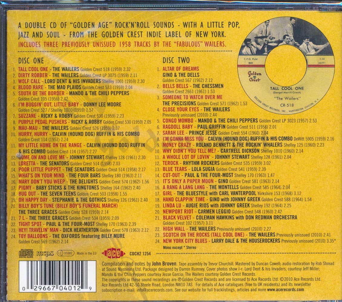 Various - Best Of Golden Crest (48 tracks) (2xCD)