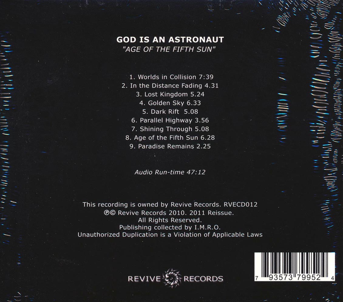 God Is An Astronaut - Age Of The Fifth Sun
