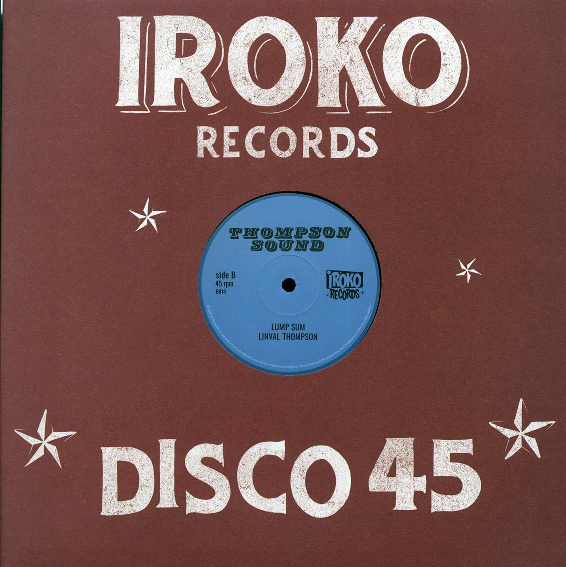 Linval Thompson - Give Me Back; Roots Radics - Version  /  Linval Thompson - Lump Sun; Roots Radics - Version