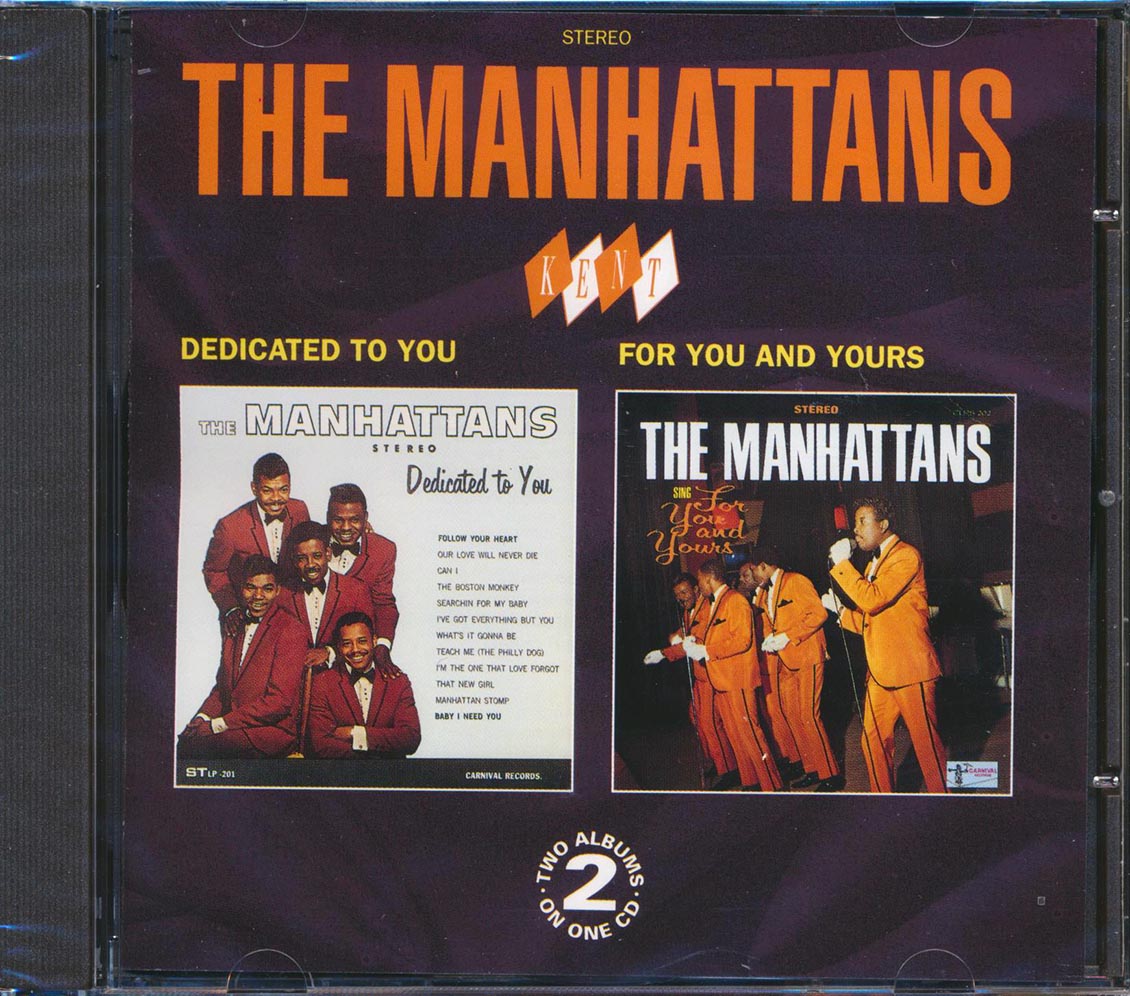 The Manhattans - Dedicated To You + For You And Yours (24 tracks)
