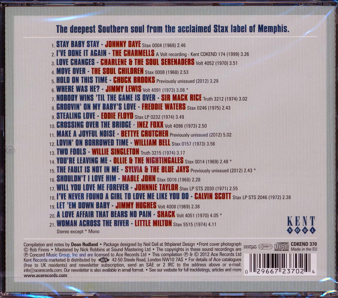Various - Nobody Wins: Stax Southern Soul 1968-1975 (21 tracks)