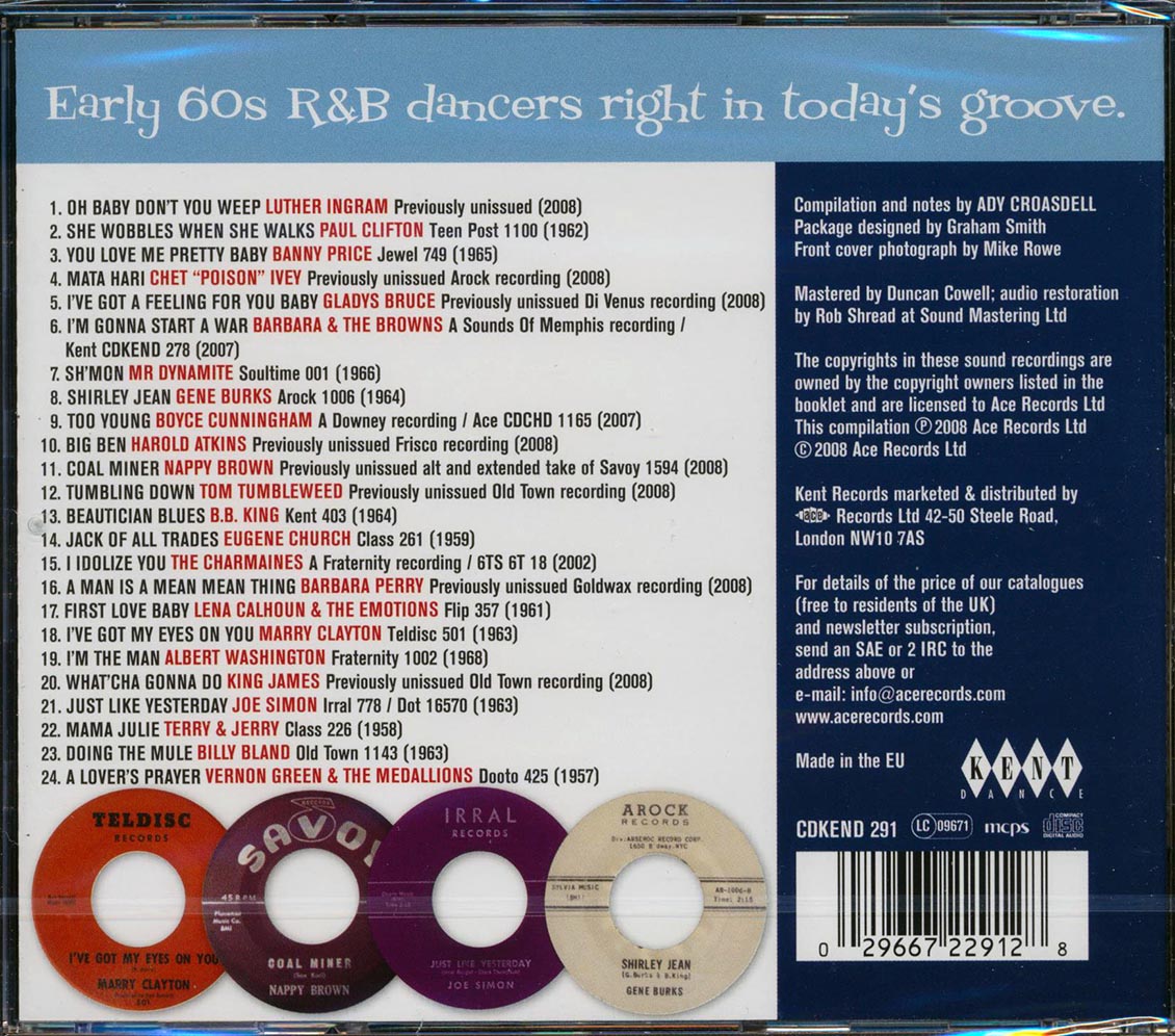 Various - New Breed R & B With Added Popcorn (24 tracks)