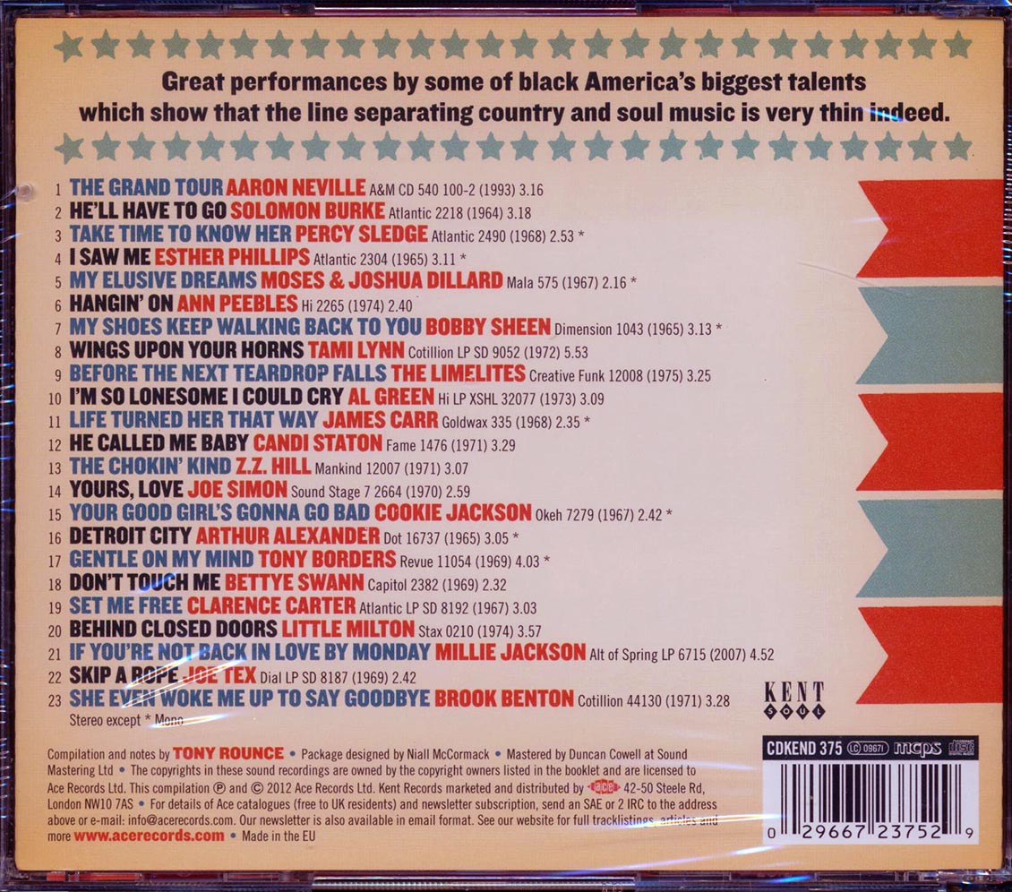 Various - Behind Closed Doors: Where Country Meets Soul (23 tracks)