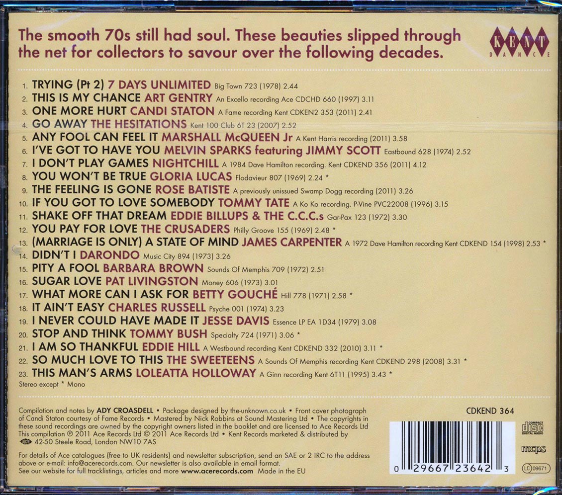 Various - Masterpieces Of Modern Soul (23 tracks)