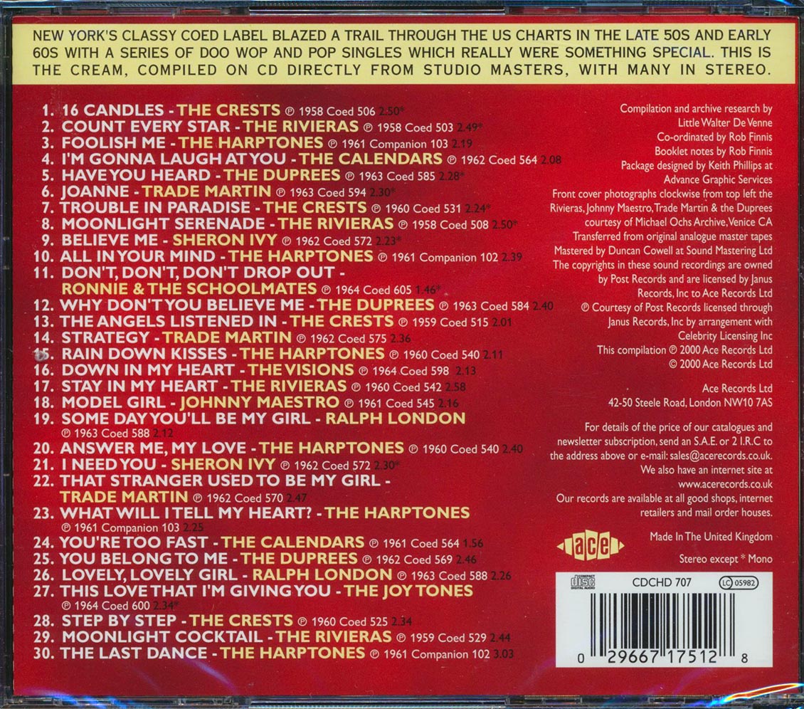 Various - The Coed Records Story (30 tracks)