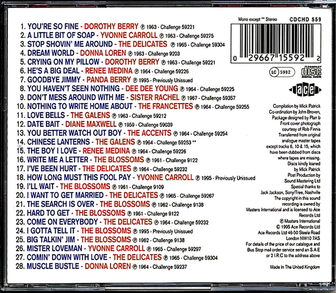 Various - Playin Hard To Get: West Coast Girls (28 tracks)