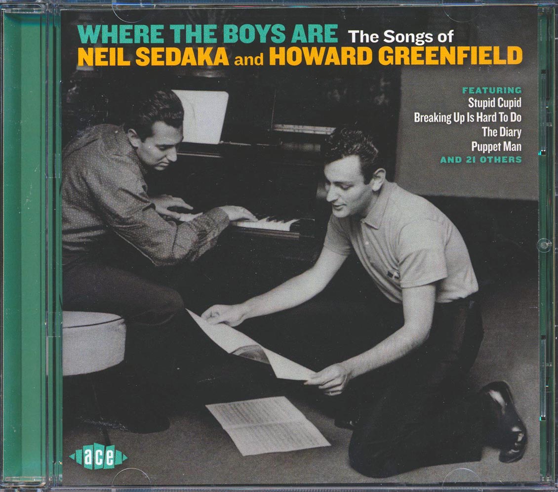 Various - Where The Boys Are: The Songs Of Neil Sedaka And Howard Greenfield (25 tracks)