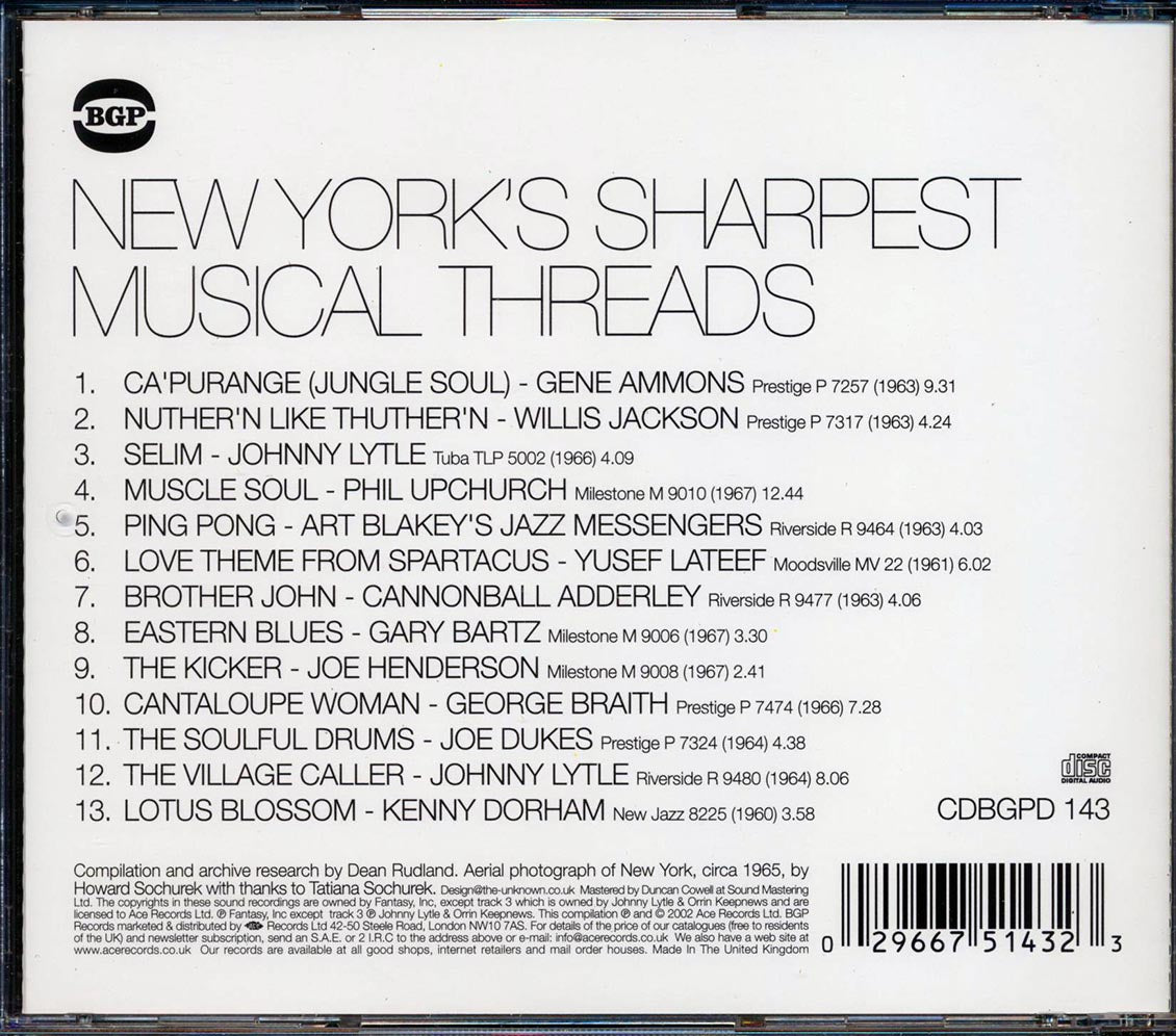 Various - Hip Walk: Jazz Undercurrents In 60s New York