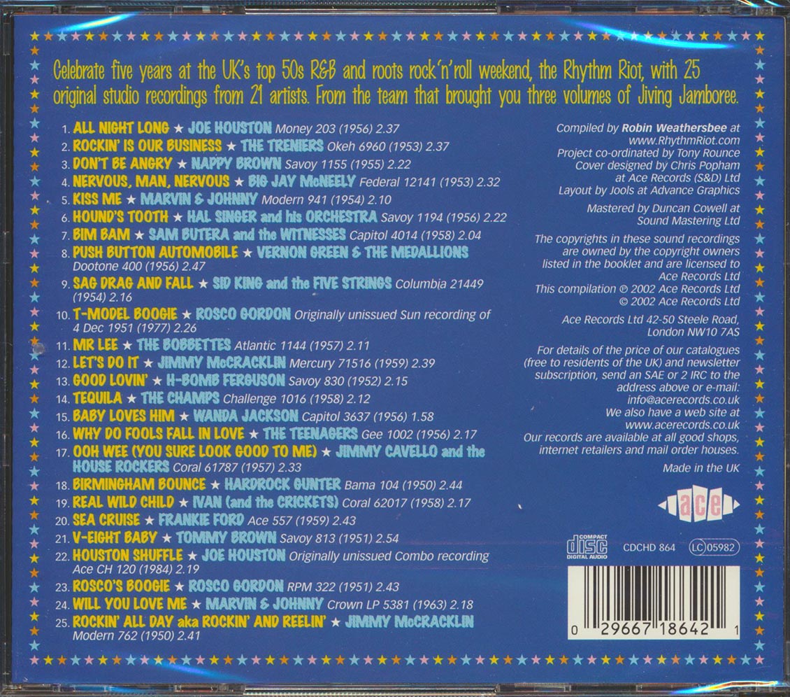 Various - Rhythm Riot (25 tracks)