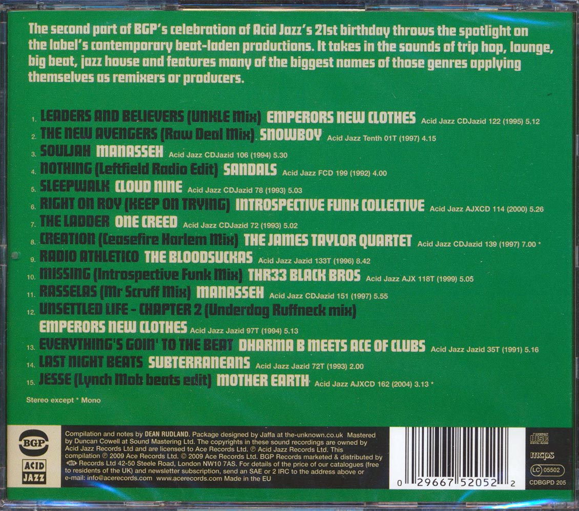 Various - London Street Beats: 1988-2009, 21 Years Of Acid Jazz Records