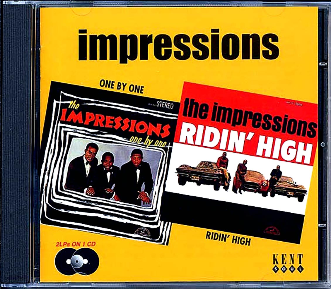 The Impressions - One By One + Ridin' High (23 tracks)