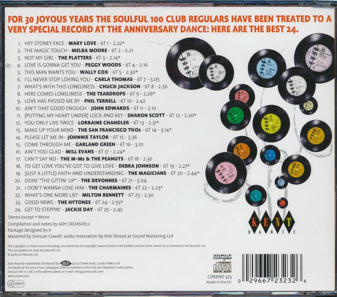 Various - The 100 Club Anniversary Singles: 6T's 1979-2009 (24 tracks)