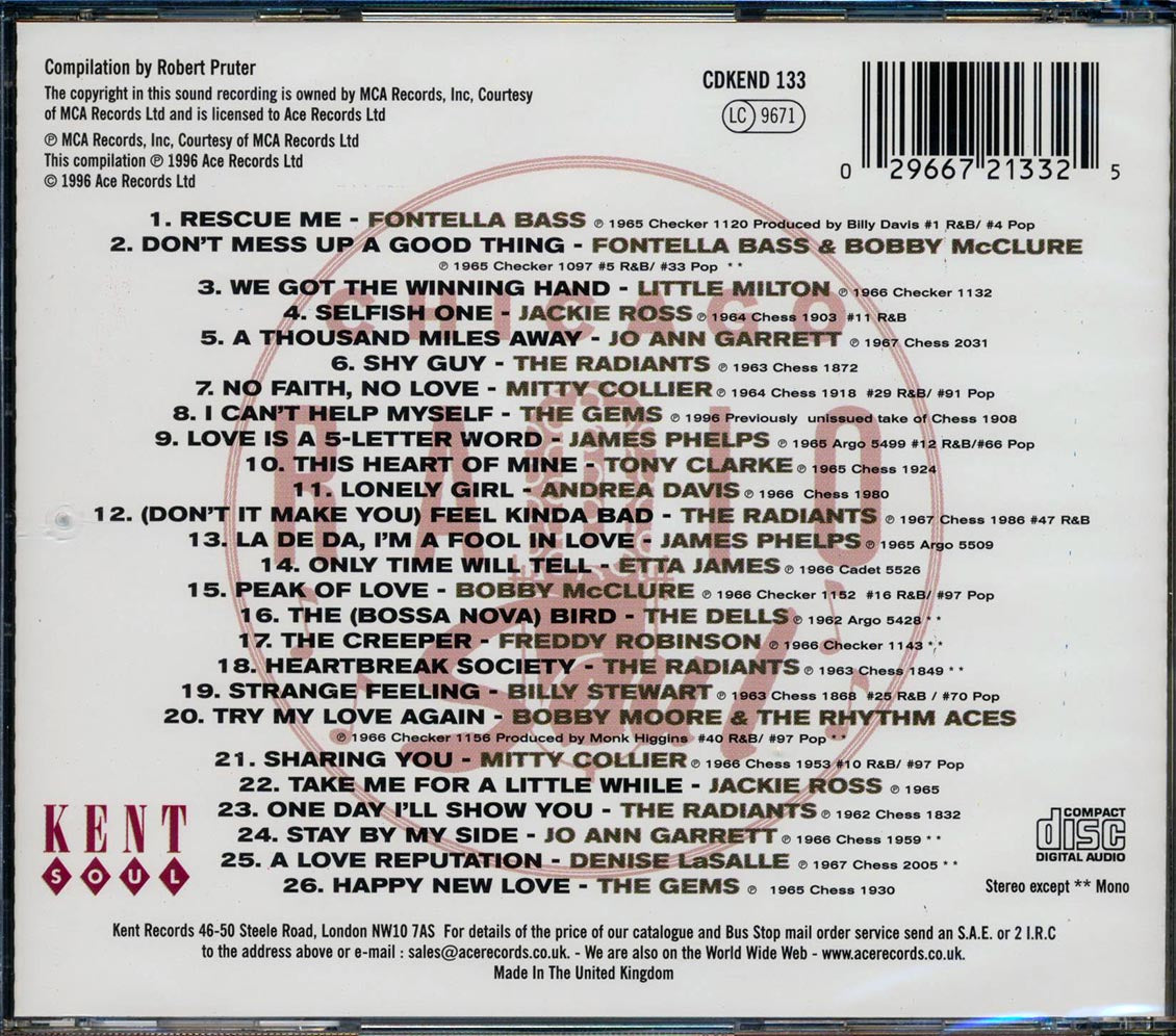 Various - Chicago Radio Soul (26 tracks)