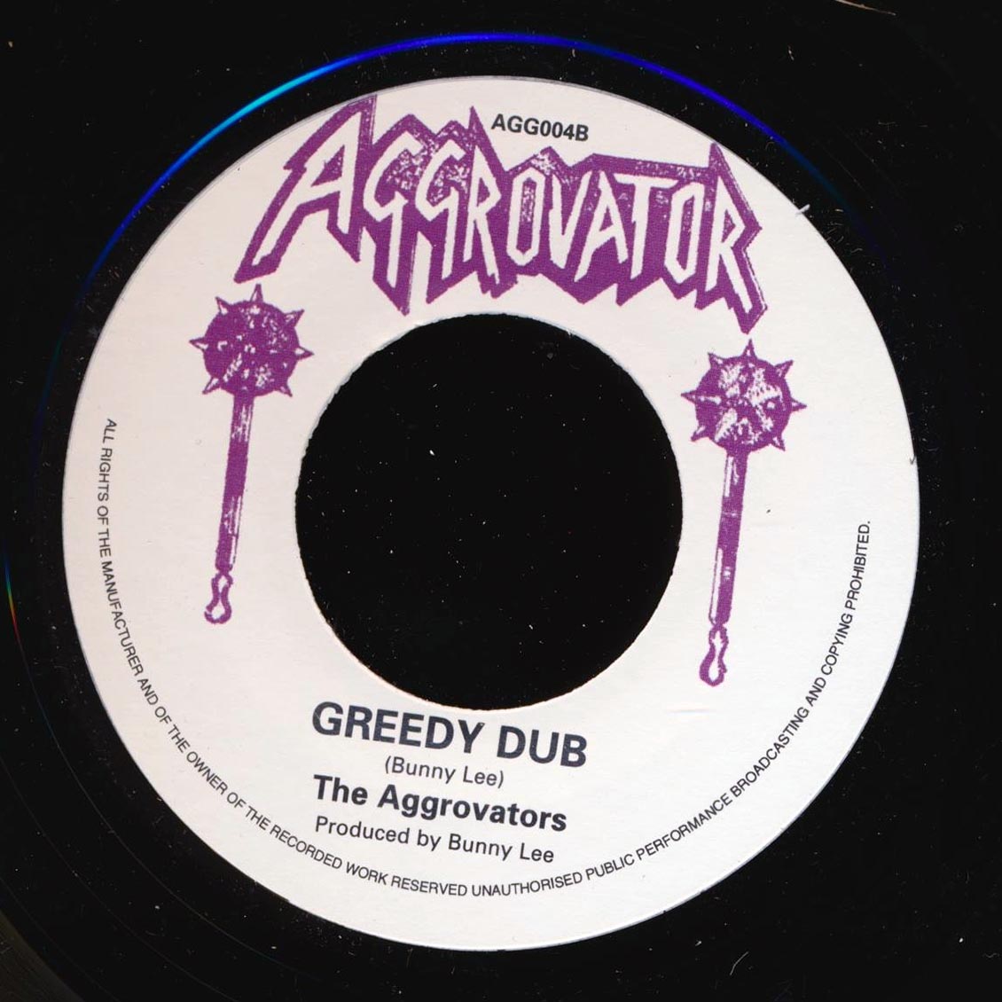 Jah Stitch, Horace Andy - Greedy Girl  /  The Aggrovators - Greedy Dub