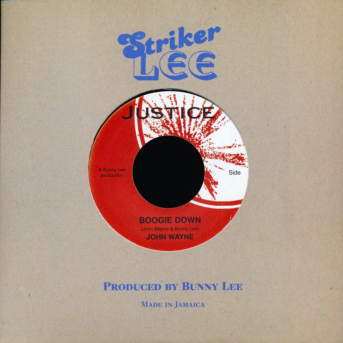 John Wayne - Boogie Down  /  Neville Brown - Right Time (rhythm: "Shine Eye Gal/Late Night Blues") (UK press)