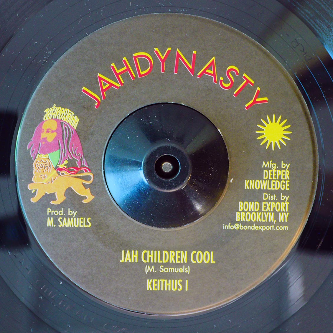 Keithus I - Jah Children Cool  /  Dread A Rule Dub