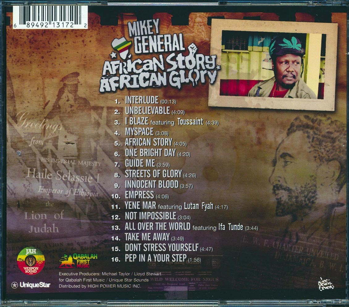 Mikey General - African Story African Glory