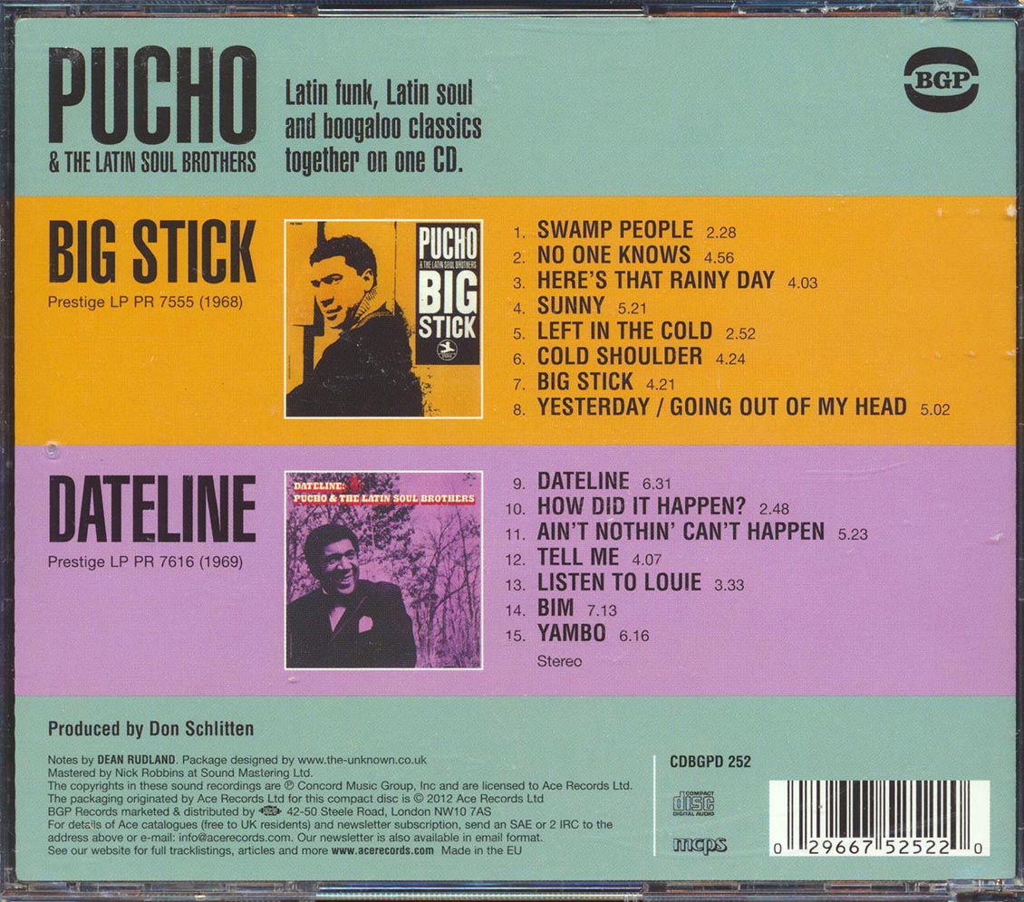 Pucho & The Latin Soul Brothers - Big Stick + Dateline