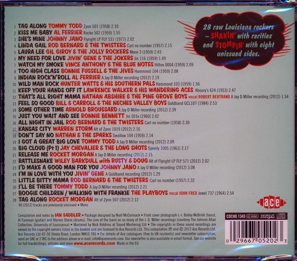 Various - Boppin By The Bayou (28 tracks)
