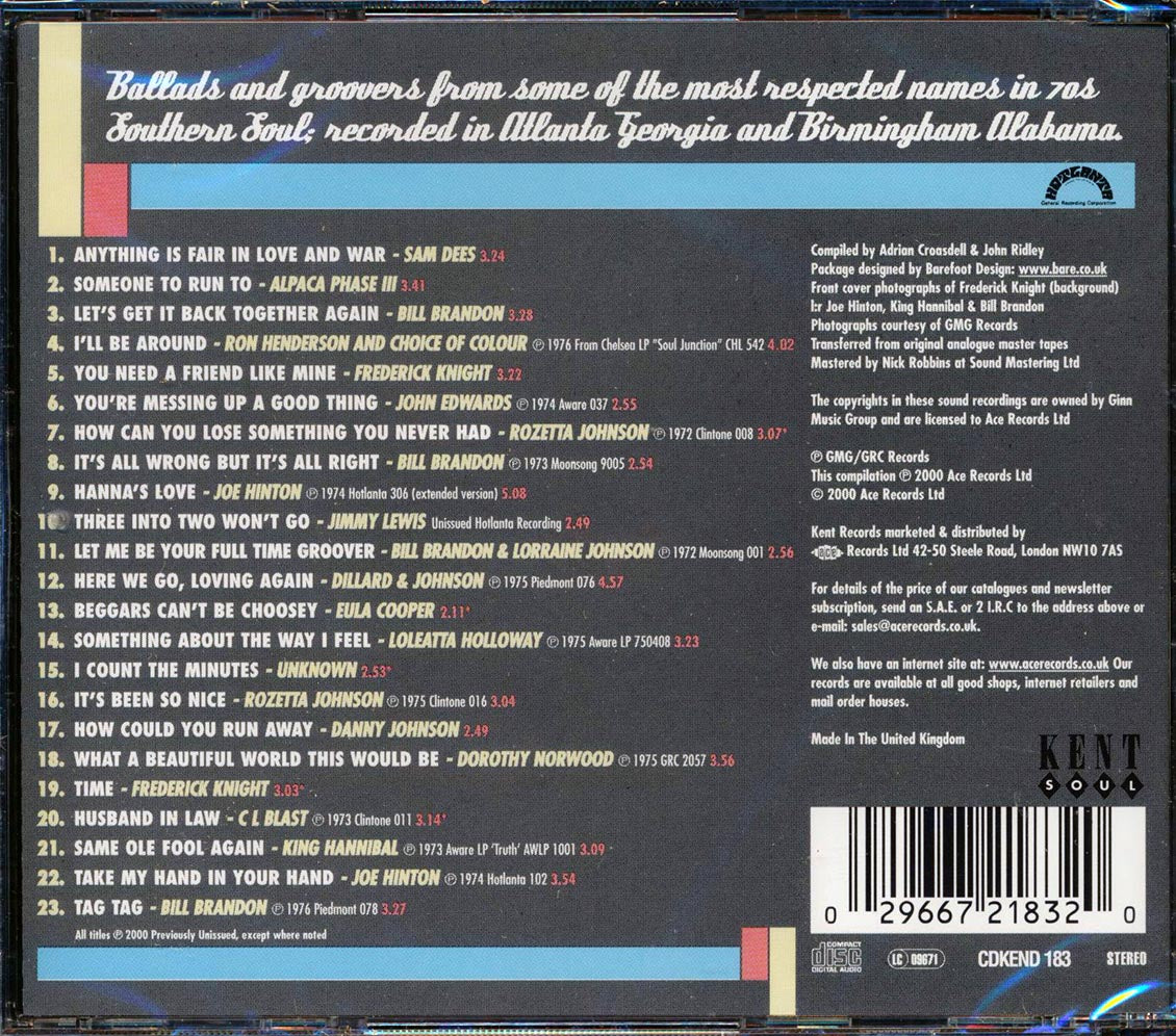 Various - Full Time Groovers: Hotlanta Soul Volume 2 (23 tracks)