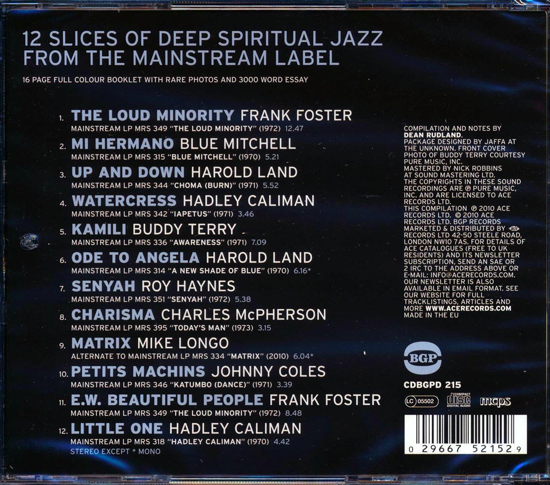 Various - A Loud Minority: Deep Spritual Jazz From Mainstream Records 1970-1973