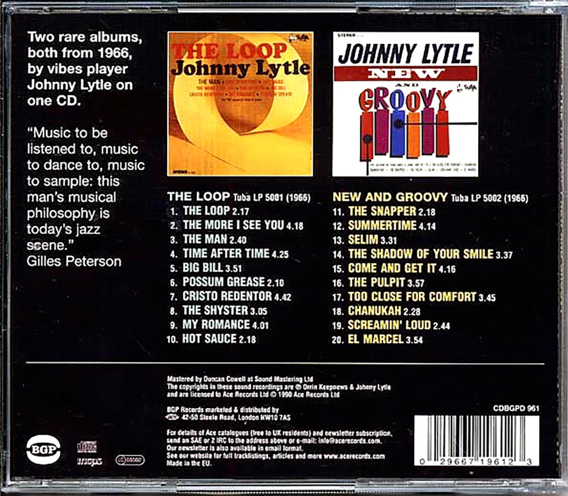 Johnny Lytle - The Loop + New And Groovy (20 tracks)