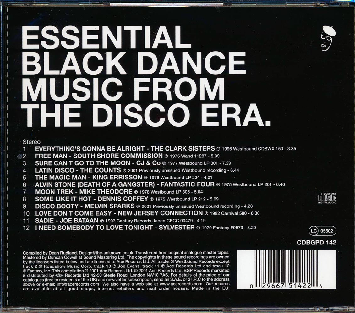 Various - Alright: Black American Dance Music From The Disco Era